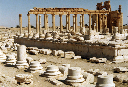preview Palmyra, Kolonnaden